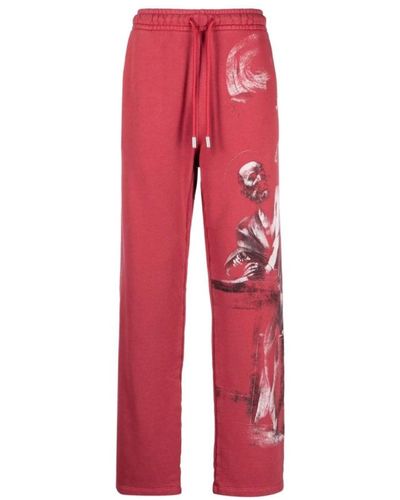 Off-White c/o Virgil Abloh Joggers - Red