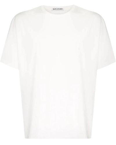 Our Legacy Neues Feld T-Shirt - Weiß