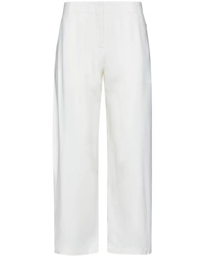 Studio Nicholson Cropped Trousers - White