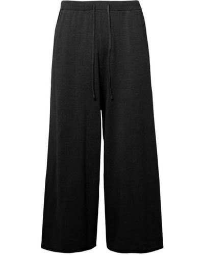 Bomboogie Trousers > wide trousers - Noir