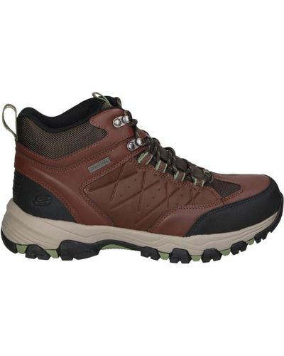 Skechers Shoes > boots > lace-up boots - Marron