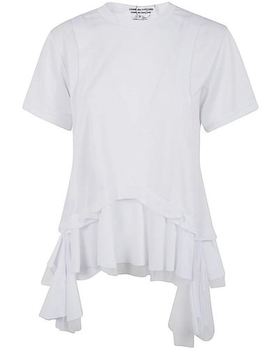 Comme des Garçons Tops > t-shirts - Blanc