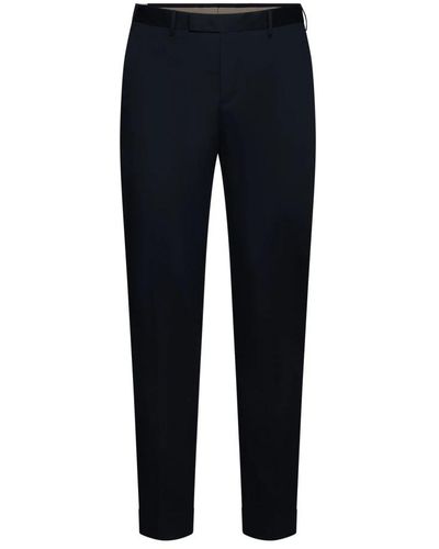 PT Torino Blaue hose für männer,blaue slim fit baumwollhose - Schwarz