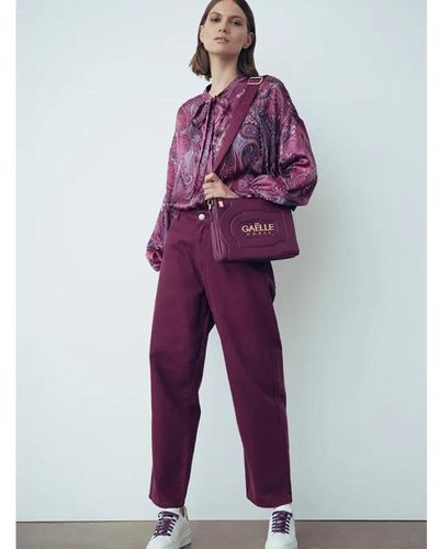 Gaelle Paris Shoulder Bags - Purple