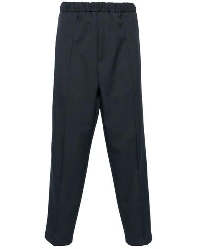 Jil Sander Straight Trousers - Blue