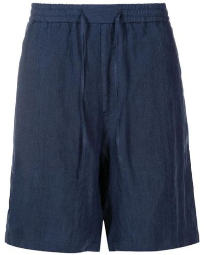 Emporio Armani Casual Shorts - Blau