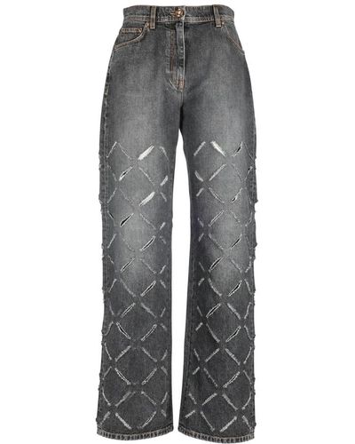 Versace Straight Jeans - Grey