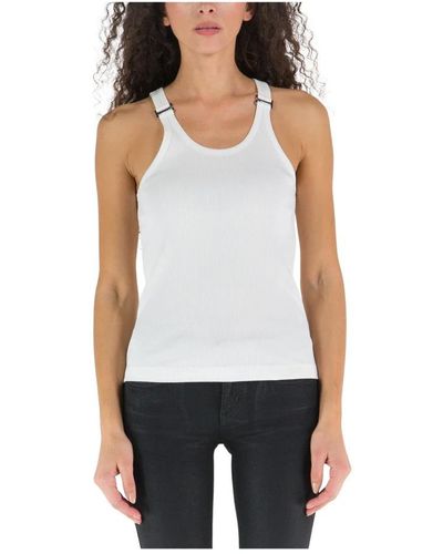 Dion Lee Sleeveless Tops - White