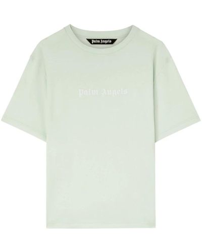 Palm Angels T-Shirts - Green