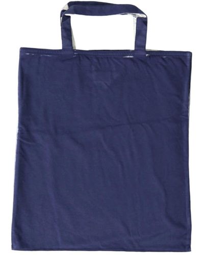Prada Blaue elegante tote tasche für schicke ausflüge