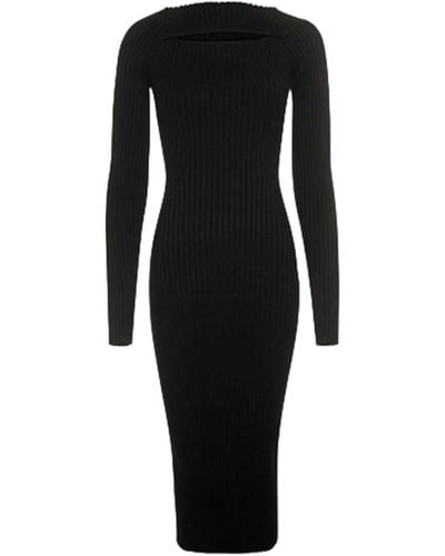 Anine Bing Knitted Dresses - Black
