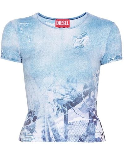 DIESEL T-Shirts - Blue