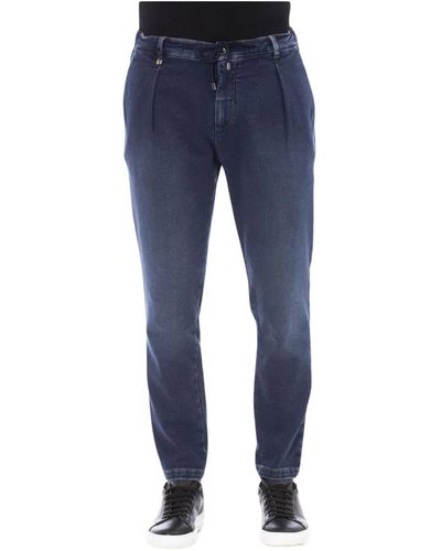 DISTRETTO12 Jeans > slim-fit jeans - Bleu