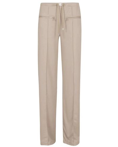 Courreges Straight Trousers - Natural
