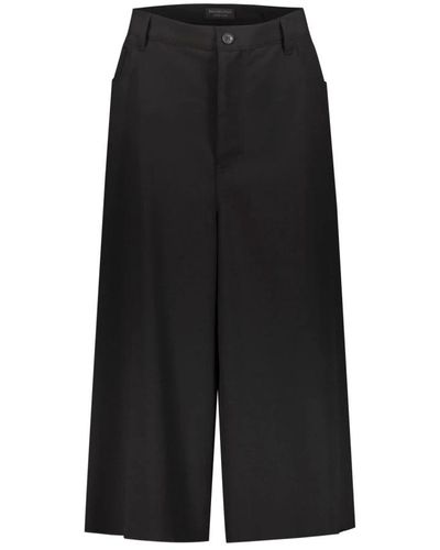 Balenciaga Long Shorts - Black