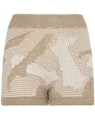 Akep Stylische bermuda shorts für sommertage - Natur