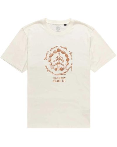 Element T-shirt findings ss - Bianco