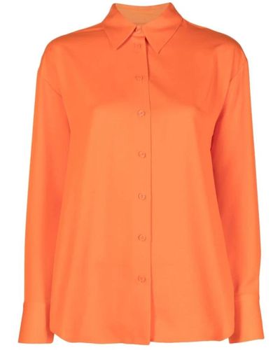 Calvin Klein Camisas naranjas para hombres