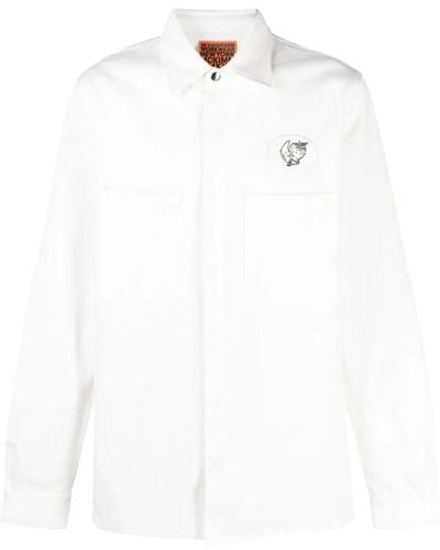 Sky High Farm Casual Shirts - White