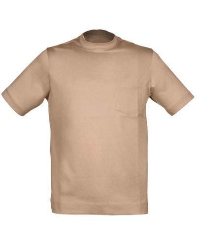 Circolo 1901 T-shirt con taschino in fango - Neutro