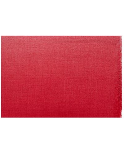 Kiton Sciarpa di lusso in lana cashmere seta - Rosso