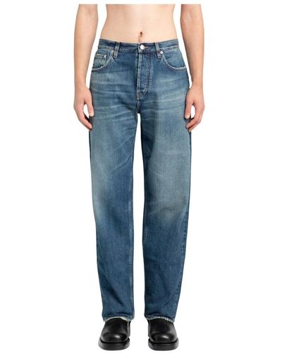 Burberry Jeans > loose-fit jeans - Bleu