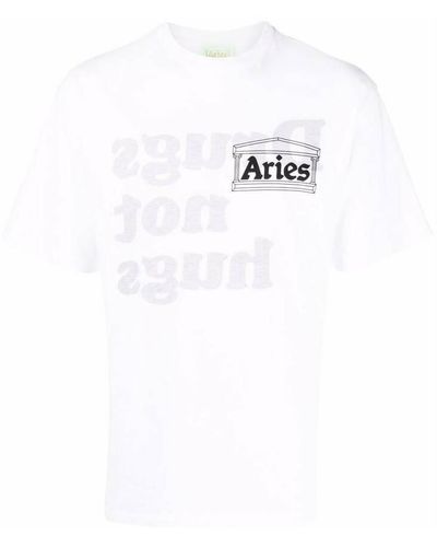 Aries T-shirt - Weiß