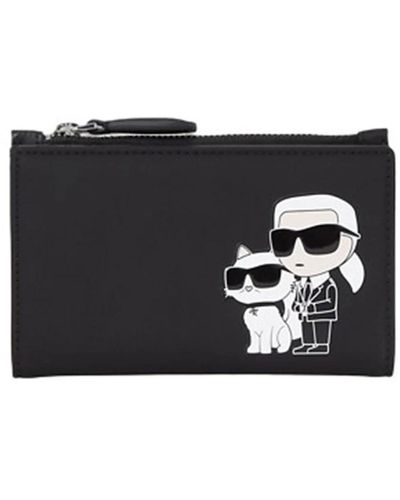 Karl Lagerfeld Schwarze brieftasche