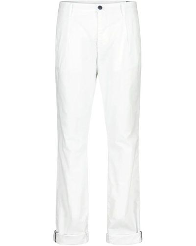 Mason's Slim-fit pantaloni - Bianco