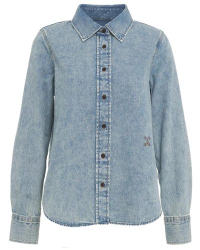 Closed Denim Shirts - Blue