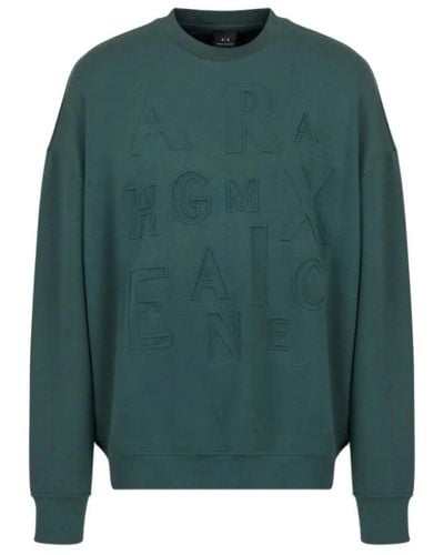 Armani Exchange Sweatshirts - Green