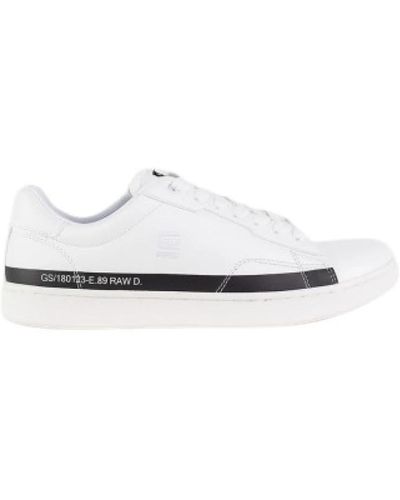 G-Star RAW Sneakers in pu - Bianco