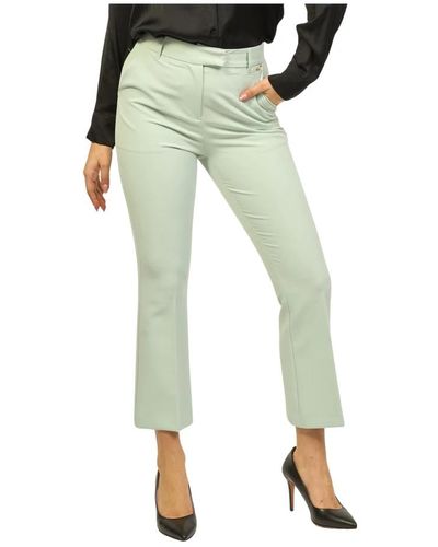 Yes-Zee Trousers > cropped trousers - Vert