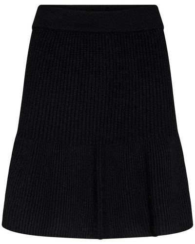 co'couture Short Skirts - Black