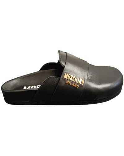 Moschino Shoes > flats > mules - Noir
