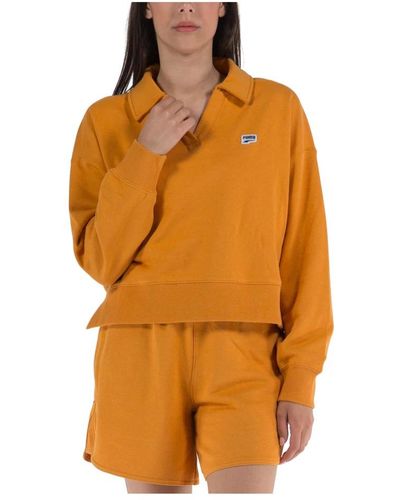 PUMA Sweatshirts - Orange