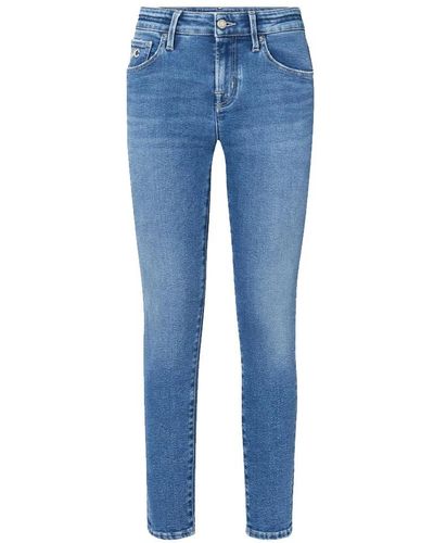Jacob Cohen Jeans kimberly skinny regular waist - Azul