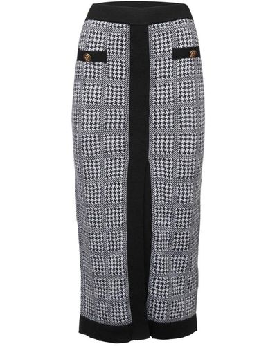Liu Jo Midi Skirts - Grey