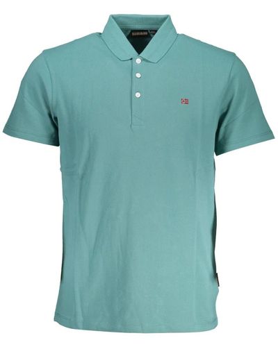 Napapijri Polo Shirts - Green