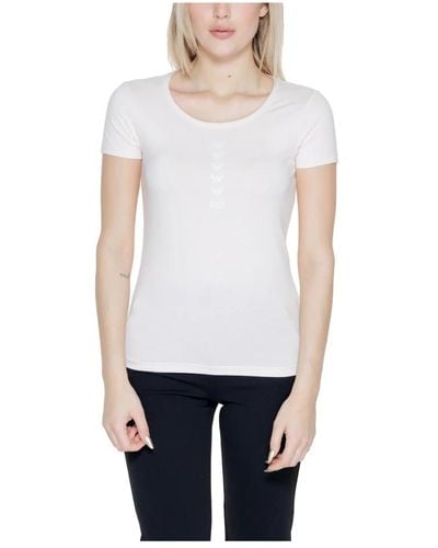 EA7 T-shirt frühling/sommer kollektion - Weiß