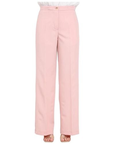 ViCOLO Trousers > wide trousers - Rose