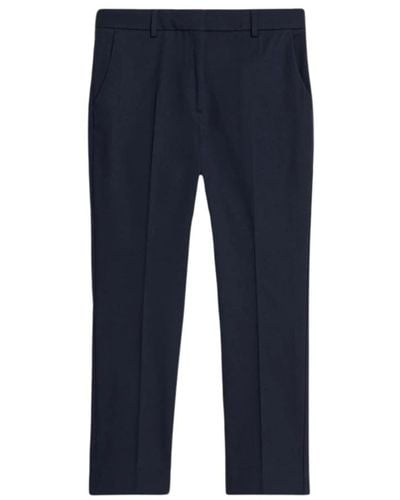 Weekend by Maxmara Cropped Trousers - Blue