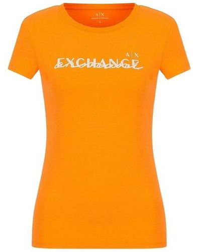 Armani T-shirt 3lytkd yj 5uz - Naranja