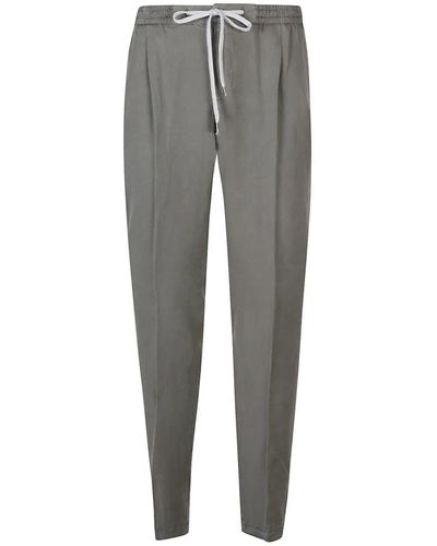 PT Torino Straight Trousers - Grey