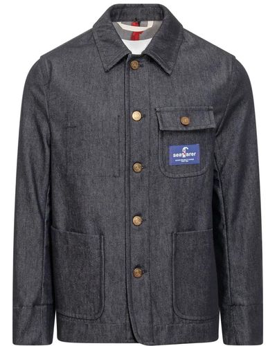 The Seafarer Jackets > denim jackets - Gris