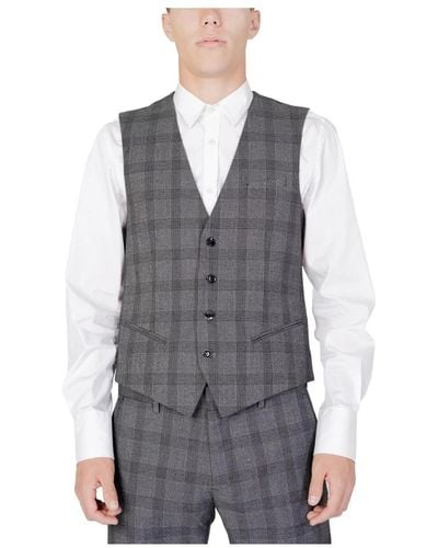Antony Morato Suit Vests - Grey
