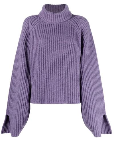 Khaite Knitwear > turtlenecks - Violet