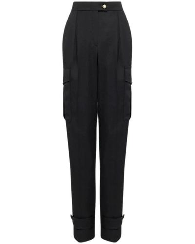Alexander McQueen Tapered Trousers - Black