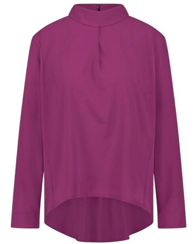 Jane Lushka Blouses & shirts > blouses - Violet