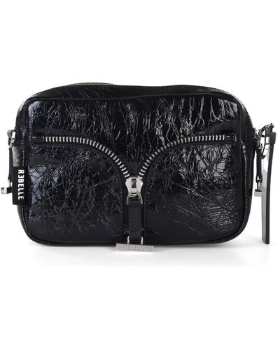 Rebelle Cross Body Bags - Black